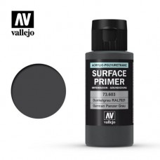 Acrylicos Vallejo - 73603 - 表面底漆 Surface Primer - 德國裝甲灰色 Ger. Panzer Grey - 60 ml.(NT 240)