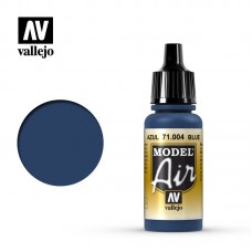 Acrylicos Vallejo - 71004 - 模型噴塗色彩 Model Air - 藍色 Blue - 17 ml.(NT 100)(6/盒)