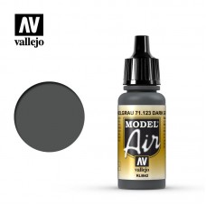 Acrylicos Vallejo - 71123 - 模型噴塗色彩 Model Air - 深灰色RLM42 Dark Grey RLM42 - 17 ml.(NT 100)