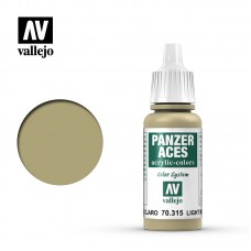 Acrylicos Vallejo - 70315 - 裝甲王牌 Panzer Aces - 淺泥土色 Light Mud - 17 ml.(NT 110)(6/盒)(停產)