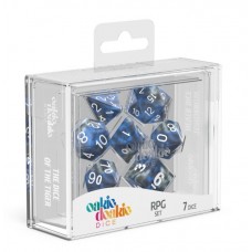 Oakie Doakie Dice - RPG套骰 雙子系列骰 液態金屬色（七顆） - RPG Set Gemidice - Liquid Steel(7 Dice) - ODD500042（NT 430）