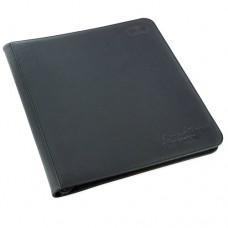 Ultimate Guard Binder 12-Pocket QuadRow Zipfolio - Black - UGD010342(NT1300) 12格類皮革拉鍊卡冊-黑色