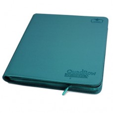 Ultimate Guard Binder 12-Pocket QuadRow Zipfolio XenoSkin - Petrol - UGD010471(NT1300) 12格類皮革拉鍊卡冊-油藍色