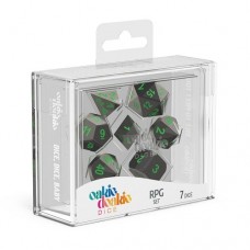 Oakie Doakie Dice - RPG套骰 合金系列骰 母體色 - RPG Set Metal Dice - Matrix (7 Dice) - ODD500059（NT 980）