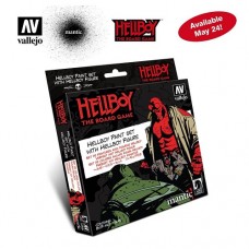 Acrylicos Vallejo -70187 - 模型色彩 Model Color - 地獄怪客塗色套組 HELLBOY PAINT SET (NT 1400)