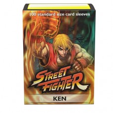 龍盾Dragon Shield 100 - AT-16012- 龍盾卡套標準尺寸(100入) Standard Deck Protector Sleeves - 美術卡Art Sleeve Street Fighter Ken快打旋風肯 (NT450)