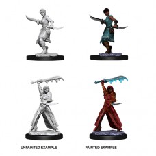 Wizkids - 龍與地下城未上色模型「人類女性盜賊」 - D&D - Nolzur's Marvelous Miniatures - Female Human Rogue - 73831（NT 180）