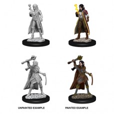 Wizkids - 龍與地下城未上色模型「精靈女性牧師」 - D&D - Nolzur's Marvelous Miniatures - Female Elf Cleric - 73835（NT 180）