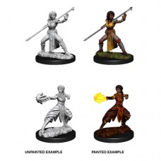 Wizkids - 龍與地下城未上色模型「半精靈女性武僧」 - D&D - Nolzur's Marvelous Miniatures - Female Half-Elf Monk - 73839（NT 180）