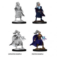 Wizkids - 龍與地下城未上色模型「人類女性術士」 - D&D - Nolzur's Marvelous Miniatures - Female Human Sorcerer - 73832（NT 180）