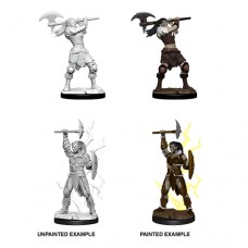 Wizkids - 龍與地下城未上色模型「巨人族女性野蠻人」 - D&D - Nolzur's Marvelous Miniatures - Female Goliath Barbarian - 73834（NT 180）