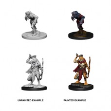 Wizkids - 龍與地下城未上色模型「鼠化人與虎化人」 - D&D - Nolzur's Marvelous Miniatures - Wererat & Weretiger - 90014（NT 180）