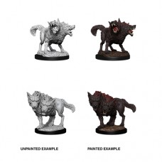 Wizkids - 龍與地下城未上色模型「死亡獄犬」 - D&D - Nolzur's Marvelous Miniatures - Death Dog - 90023（NT 180）