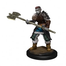 WizKids - 龍與地下城未上色模型「半獸人女性野蠻人」 - D&D - Nolzur's Marvelous Miniatures - Orc Barbarian Female - 90145（NT 180）