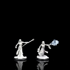 WizKids - 龍與地下城未上色模型「精靈女性術士」 - D&D - Nolzur's Marvelous Miniatures - Female Elf Sorcerer - 90054（NT 180）