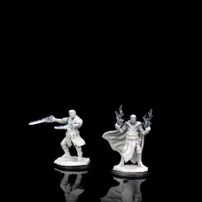 WizKids - 龍與地下城未上色模型「人類男性術士」 - D&D - Nolzur's Marvelous Miniatures - Male Human Sorcerer - 90053（NT 180）