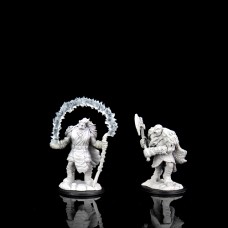 WizKids - 龍與地下城未上色模型「半獸人冒險家」 - D&D - Nolzur's Marvelous Miniatures - Orc Adventurers - 90062（NT 180）