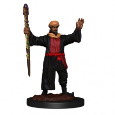 WizKids - 龍與地下城未上色模型「人類男性法師」 - D&D - Nolzur's Marvelous Miniatures - Human Wizard Male - 90137（NT 180）