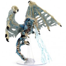 WizKids - 龍與地下城經典時空 - 「藍龍巫妖」 - D&D Icons of the Realms Miniatures: Boneyard Premium Set - Blue Dracolich (Set 18)（NT 2450）96038 (絕版)