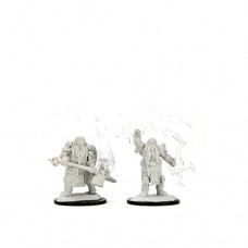 WizKids - 龍與地下城未上色模型 - 「男性矮人牧師」 - D&D Nolzur's Marvelous Miniatures: Dwarf Cleric Male（NT 180）90222