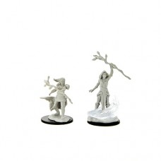 WizKids - 龍與地下城未上色模型 - 「女性人類德魯伊」 - D&D Nolzur's Marvelous Miniatures: Human Druid Female（NT 180）90223