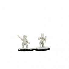 WizKids - 龍與地下城未上色模型 - 「男性地精工匠」 - D&D Nolzur's Marvelous Miniatures: Gnome Artificer Male（NT 180）90232