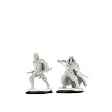 WizKids - 龍與地下城未上色模型 - 「機關人盜賊」 - D&D Nolzur's Marvelous Miniatures: Warforged Rogue（NT 180）90236