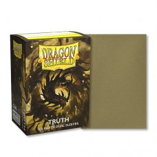 龍盾Dragon Shield 100 - 標準尺寸Standard Deck Protector Sleeves - 雙面磨砂卡套 - 金屬色 - Dual Matte - 真理Truth - AT-15060 (NT 420元)