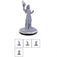 WizKids - 龍與地下城 - 未上色模型 - D&D Nolzur's Marvelous Miniatures: Elf Wizards 精靈巫師 - 90672(NT.180)